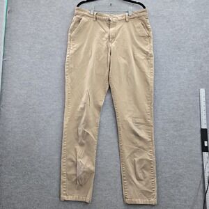 American Tall Men Pants 36X36 Khaki Chino 32" Inseam